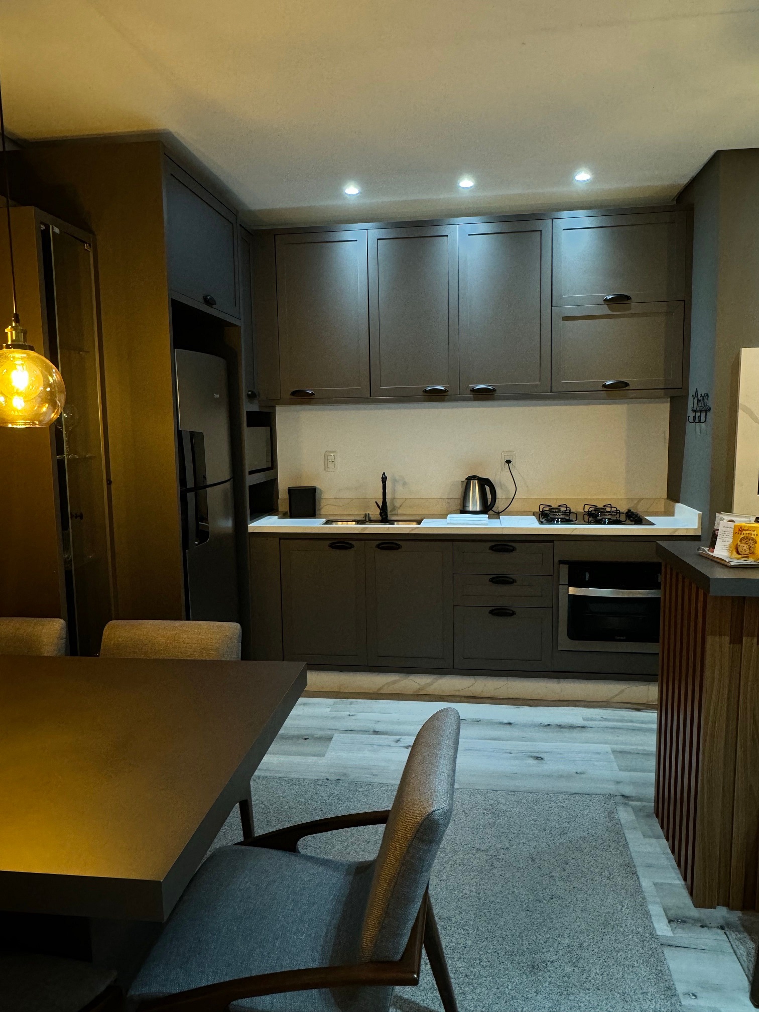 Apartamento completo com móveis planejados Única Planejados
